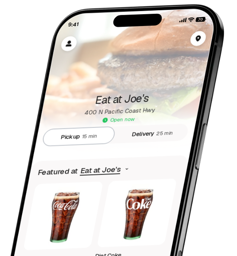 Eat at Joe's app preview