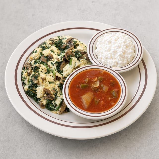Egg White Scramble.