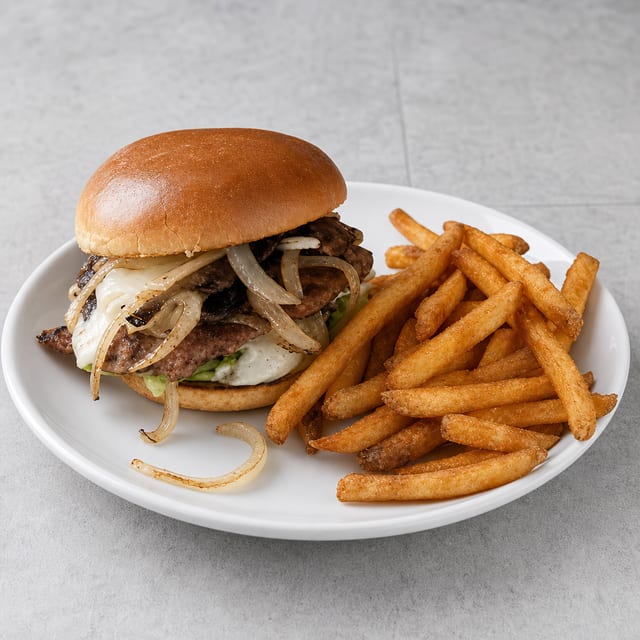 Milo's Mushroom Burger.