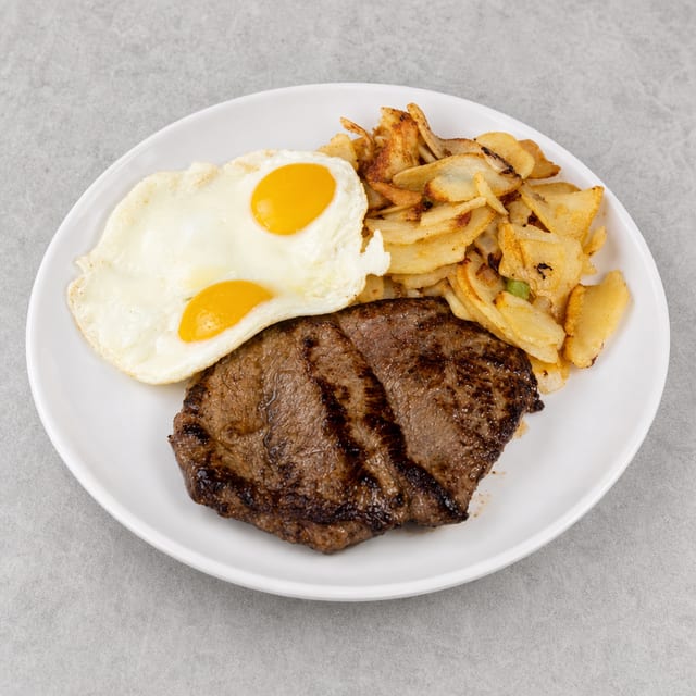 Two Egg Steak.