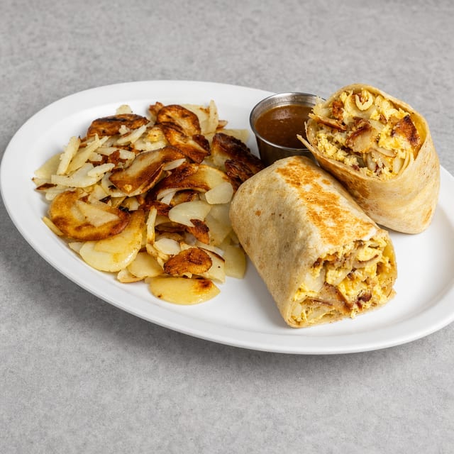 Healthy Breakfast Burrito.