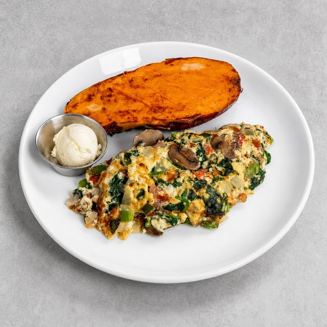 Veggie Omelette.