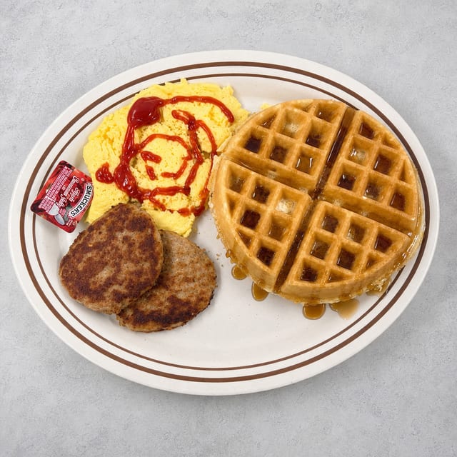 Belgian Waffle Combo.