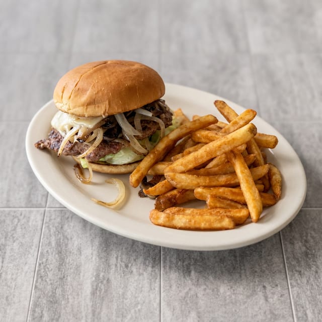 Milo's Mushroom Burger.