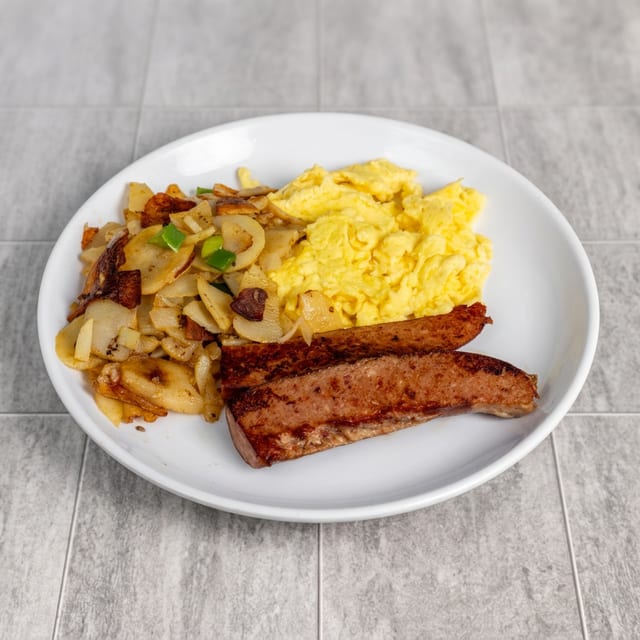 Two Egg Polish Sausages.