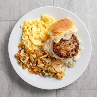 Two Egg Turkey Sausage Patties