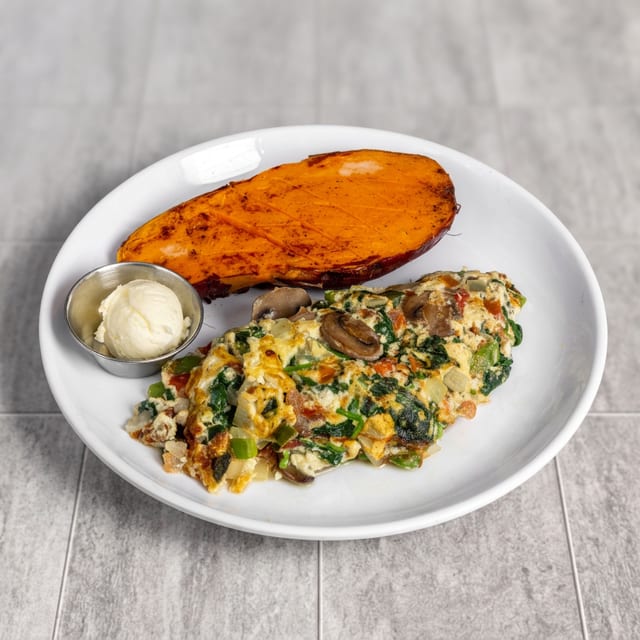 Veggie Omelette.