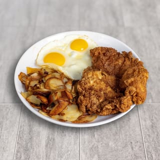 Two Egg Chicken Fried Chicken
