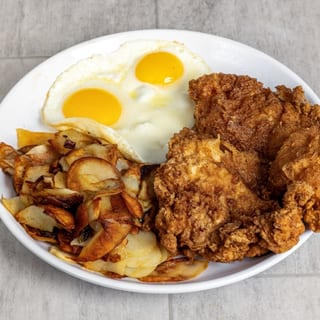 Two Egg Chicken Fried Chicken