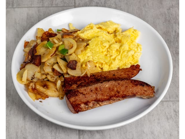 Two Egg Polish Sausages