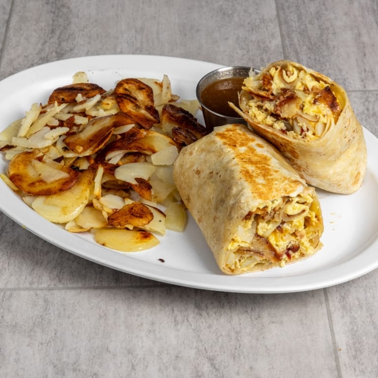 Delicious Breakfast Burrito and More