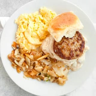 Two Egg Turkey Sausage Patties